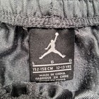 Jordan Basketball Shorts Athletic Gym Activewear Gray Logo Shorts Size L