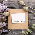 120 Pack Thank You Cards With Envelopes For Weddings  Bridal Showers  5 X 4 