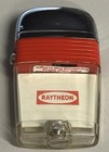 Vintage Scripto Vu Raytheon Advertising Red Band Lighter Sealed In Box  414