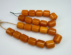 121 6 Grams Antique Bakelite Beads Marbled 