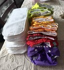 Alvababy Reusable Cloth Diapers Lot Assorted Colors 