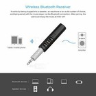 Wireless 3 5mm Car Bluetooth Mini Receptor Receiver Audio Speaker Adapter Aux