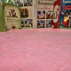 Carter s Baby Blanket  always Happy  Girl Soft Plush Diamond Design Pink Trim