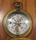 Antique  Brass Pocket Compass  Japan