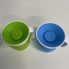 Munchkin Miracle 360 Trainer Cup Green blue 7 Oz 2-pack Return Excellent