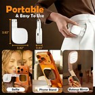 Portable Magnetic Selfie Phone Light Fill Light With Mirror For Iphone Samsung