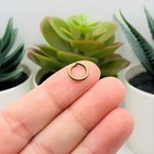9mm  17g  Bronze Open Jump Rings - Us Seller
