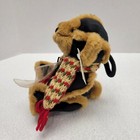 Dan Dee Collectors Choice Teddy Bear Plush W  Striped Scarf