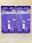 Lot 2-kinetic Sand Cookie Box - With 2 Colours  3 Accessories