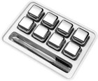 Stainless Steel Ice Cubes Chilling Stones Rocks Reusable For Whiskey Wine Drink