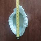 Vintage Atlantic Mold Ceramic Large Conch Sea Shell Planter Vase Beach Nice Cond