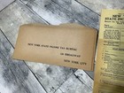 1919 Individual Income Tax Return Form New York State W  Envelope Unmarked Rare