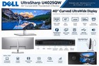 Dell Ultrasharp U4025qw 40  Class 5k2k Wuhd Curved Screen Led Monitor
