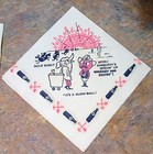 Lot Of Eight 1950s Squirt Soda  snow-ball  Bar Napkins   nos   Mint