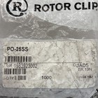 Po-25ss Rotor Clip E Clip Stainless Steel Retaining Rings E Snap 1 4   Qty  1000