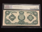 Series 1891  10 Treasury Note    sheridan    Fr369 Pmg 64 Epq Uncirculated