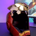 Iron Man 1 1 Mk5 Jarvis Deformable Voice Control Wearable Helmet Christmas Mask
