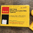 Vintage Kodak Close-up Lens Set Pair With Cleaning Pads