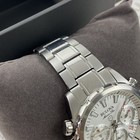 Bulova Marine Star 96b255 White Dial Stainless Chronograph Men s Quartz Watch