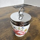Royal Worcester Egg Coddler Bournemouth Pattern Roses Floral Made England 2 5   