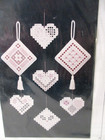 Hermanson Hardanger Exquisite Christmas Ornaments 1999 Hardanger Pattern  3