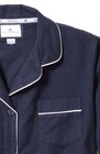  118 Nwt   Petite Plume Men s Classic Flannel Navy Blue Pajama Set Size  X-large