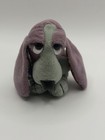 Applause Hush Puppies Lively Lilac Basset Hound Metallic Ears Plush Dog 6 