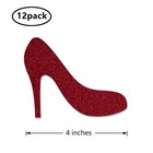 12 Pack High Heel Centerpiece Sticks Double-sided Wedding Party Decorations
