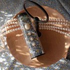 Artisan Pearl Kaleidoscope  sax Blue  By Masaru Honda 3-mirror System New