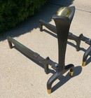 Bennett Fireplace Andirons  Donald Deskey For Bennett Andirons art Deco Andirons