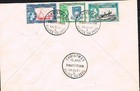 Gilbert And Ellice Islands Qeii Set On Megaton Trial 1957 Cover Christmas Ilds