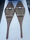 Pair Of Indian Quality Snowshoes - Fine Webbing