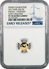 2017  1 Niue Disney Characters Mickey Fantasia 0 5g  9999 Gold Ngc Pf70 Uc Er