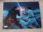 Adam Driver   Dasie Ridley Hand Signed Autographed 8x10 Photo Star Wars W  Coa 1