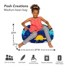 Posh Creations Bean Bag Chair For Kids Teens And Adults Includes Removable And