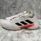 Adidas Barricade Tokyo Sneakers Mens 12 White Tennis Pickleball Shoes Athletic