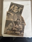 Vintage 1930s Baseball Newspaper Clippings