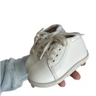 Stride Rite Vintage White Baby Tennis Shoes  Lace Up  Size 4m