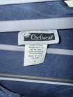 Vintage 90s Chefwear Double Breasted Chef Coat Jacket Size L Made Usa Nwot