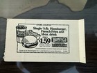 The Kinks 12 29 80 Front Row Floor Capital Centre Authentic Ticket Stub Rare