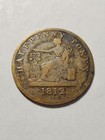 1812 Lower Canada Half Penny Tiffin Token -  Joseph Tiffin  Montreal 