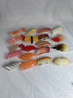 19x Realistic Fake Sushi Food Props Display Replica Sampuru Nigiri Lot