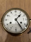 Schatz Royal Mariner Ship s Clock  With Watch Bell  Bulkhead  Mechanical  Brass