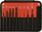 Mayhew Tools 66257 Punch And Chisel Set  Black Oxide Finish  9-piece Metric