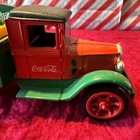 Diecast  Coca-cola metal Coin Bank ertl Company In  Delivery Truck n key n box
