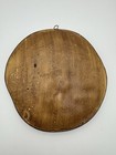 Vintage Folk Art Faux Wood   the Timekeeper   Wall Plaque Rustic 8 25  