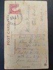 Antique Or Vintage Postcard Birthday Greetings Germany Red Stamp