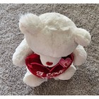 Dan Dee Collectors Choice Sweetheart White Teddy Bear Plush 2013 18  Heart