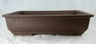 Japanese Yokkaichi Rectangular Unglazed Bonsai Pot  Cactus Planter 9 75    12 5 