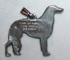 Borzoi Dog Harris Fine Pewter Pendant Usa Made